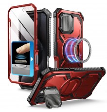 Husa pentru iPhone 16 Pro + Folie - I-Blason Armorbox - Ruddy