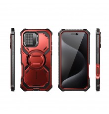 Husa pentru iPhone 16 Pro + Folie - I-Blason Armorbox - Ruddy