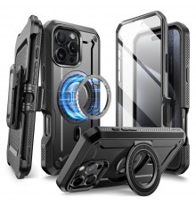 Husa pentru iPhone 16 Pro - Techsuit Wave Shield - Rosie