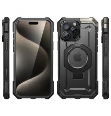 Husa pentru iPhone 16 Pro Max - Supcase Unicorn Beetle Defender - Neagra