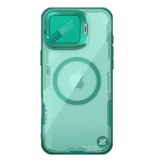 Husa pentru iPhone 16 Pro Max - Nillkin Iceblade Prop Magnetic (without Camera Cutout) - Verde