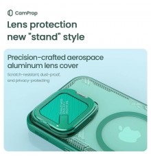 Husa pentru iPhone 16 Pro Max - Nillkin Iceblade Prop Magnetic (without Camera Cutout) - Verde