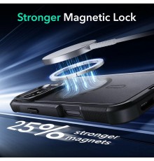 Husa pentru iPhone 16 Pro Max - ESR Cyber Armor Kickstand - Neagra