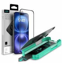 Folie pentru iPhone 16 / iPhone 16 Plus - Lito S+ Camera Glass Protector - Verde Titanium