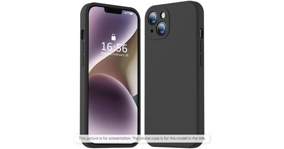 Husa pentru iPhone 16 - Techsuit SoftFlex - Neagra