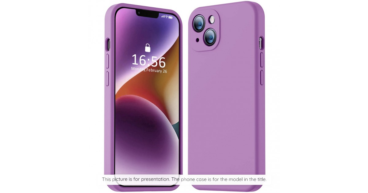 Husa pentru iPhone 16 Plus - Techsuit SoftFlex - Mov