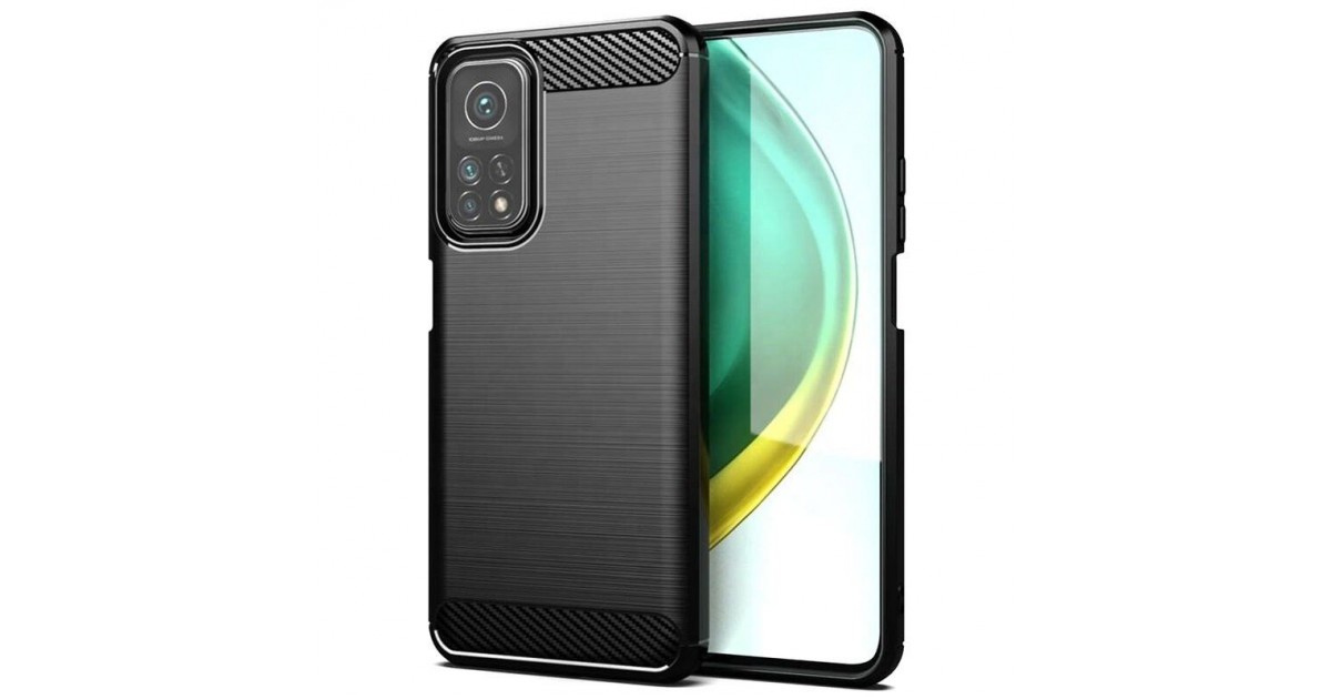 Husa Carcasa Spate Tpu Carbon pentru Xiaomi Mi 10T 5G / Mi 10T Pro 5G , Neagra