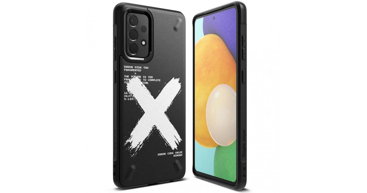 Husa Carcasa Spate Samsung Galaxy A72 - Ringke Onyx Design - X