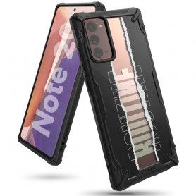 Husa Carcasa Spate pentru Samsung Galaxy Note 20 / Galaxy Note 20 5G - Ringke Fusion X, Neagra
