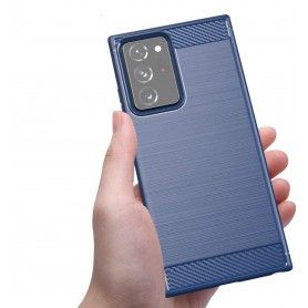 Husa Tpu Carbon Fibre pentru Samsung Galaxy Note 20  / Galaxy Note 20 5G