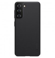 Husa Carcasa Spate pentru Samsung Galaxy S21 4G / Galaxy S21 5G - Nillkin Super Frosted Shield, Neagra