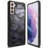 Husa Carcasa Spate pentru Samsung Galaxy S21 4G / Galaxy S21 5G - Ringke Fusion X, Camo Black