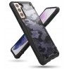 Husa Carcasa Spate pentru Samsung Galaxy S21 4G / Galaxy S21 5G - Ringke Fusion X, Camo Black