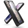 Husa Carcasa Spate pentru Samsung Galaxy S21 4G / Galaxy S21 5G - Ringke Fusion X Routine Design, Neagra