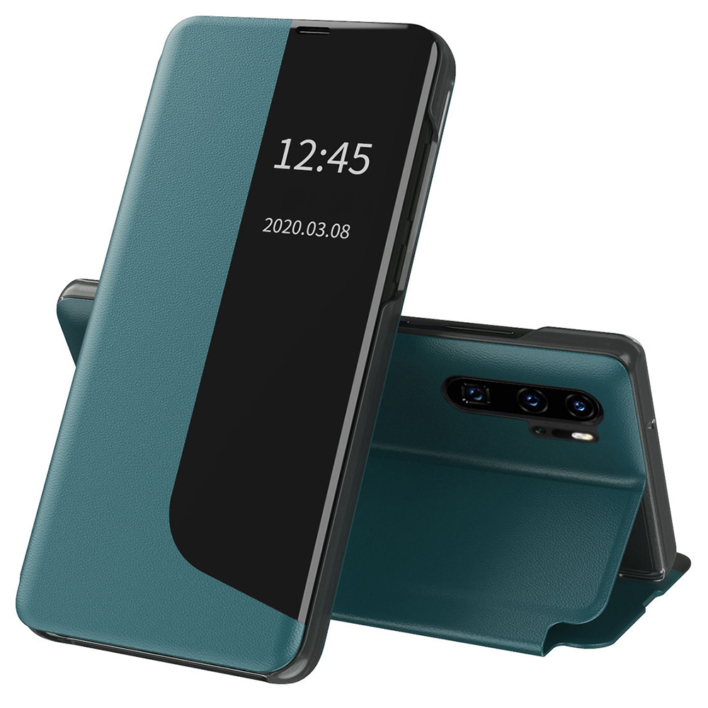 Husa Tip Carte Eco Piele View Stand pentru  Huawei P30 Pro  - 1