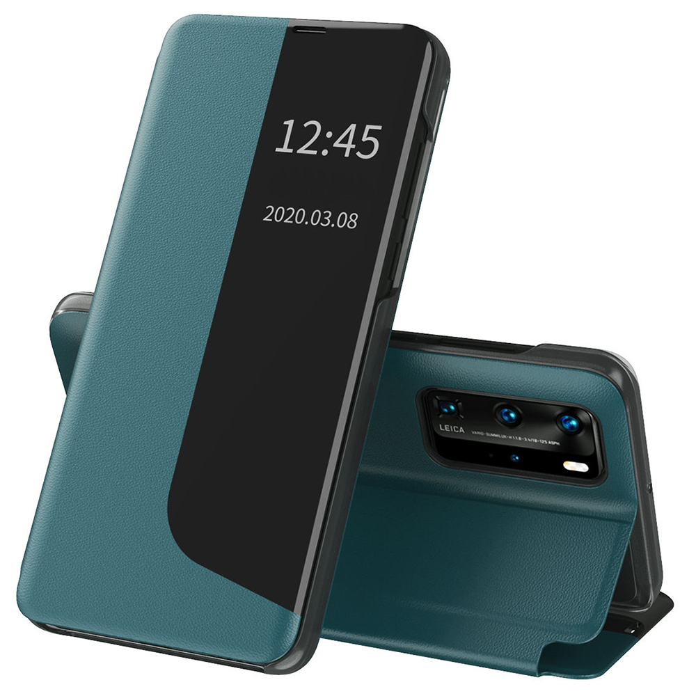 Husa Tip Carte Eco Piele View Stand pentru  Huawei P40 Pro  - 1